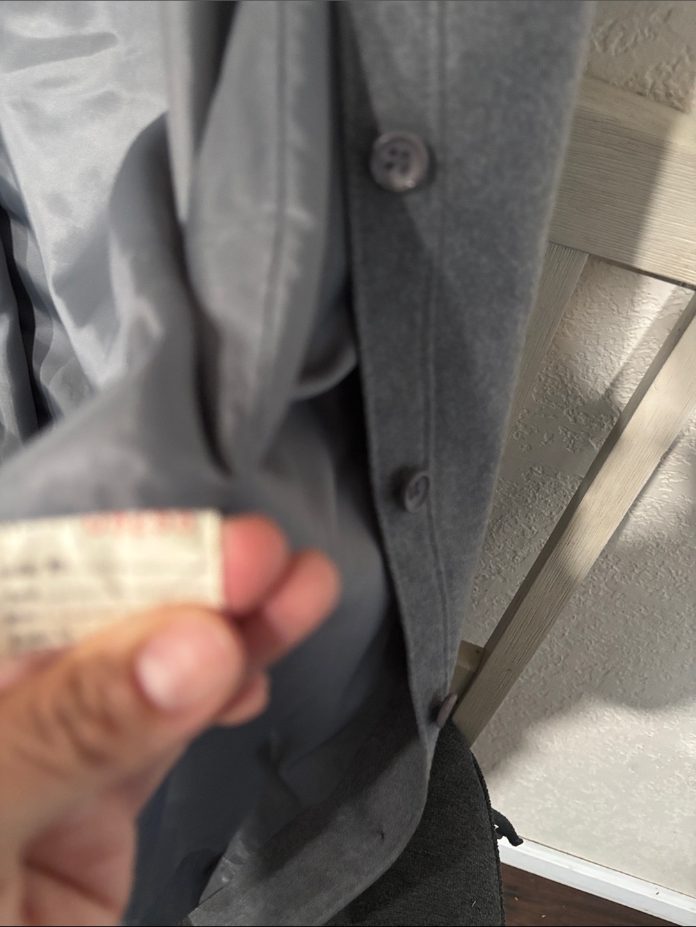 Vintage Stanley Sherman Women's Lightweight Gray coat - Picture 6 of 7